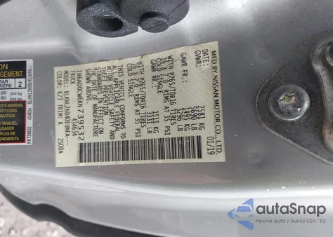 2019 Nissan Frontier Sv from USA, damaged, VIN 1N6AD0CW6KN739532